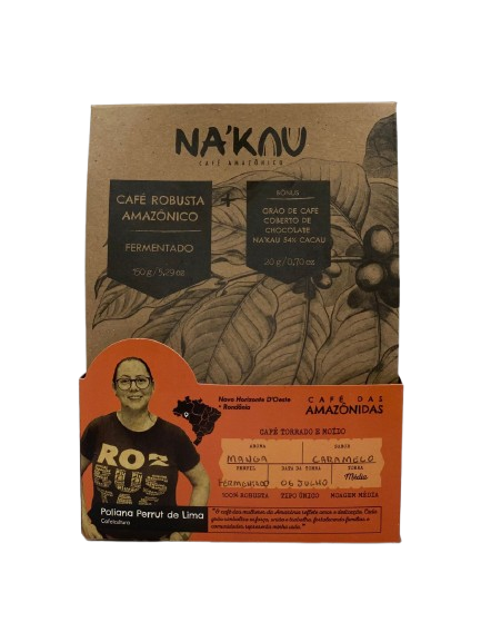 Café Robusta Fermentado – Lote Poliana (Sabor Caramelo)