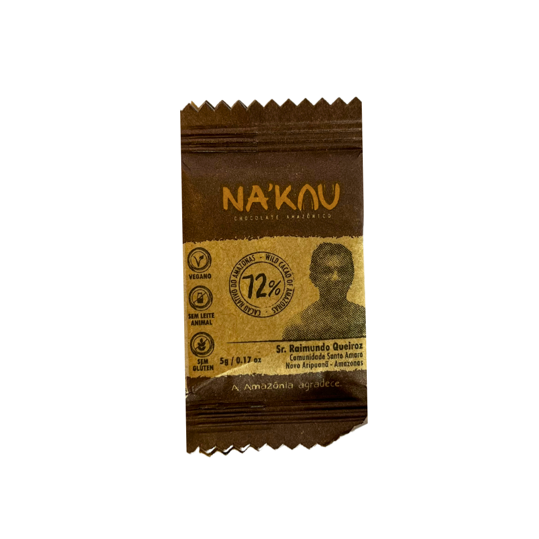 72% Cacau Orgânico 5g