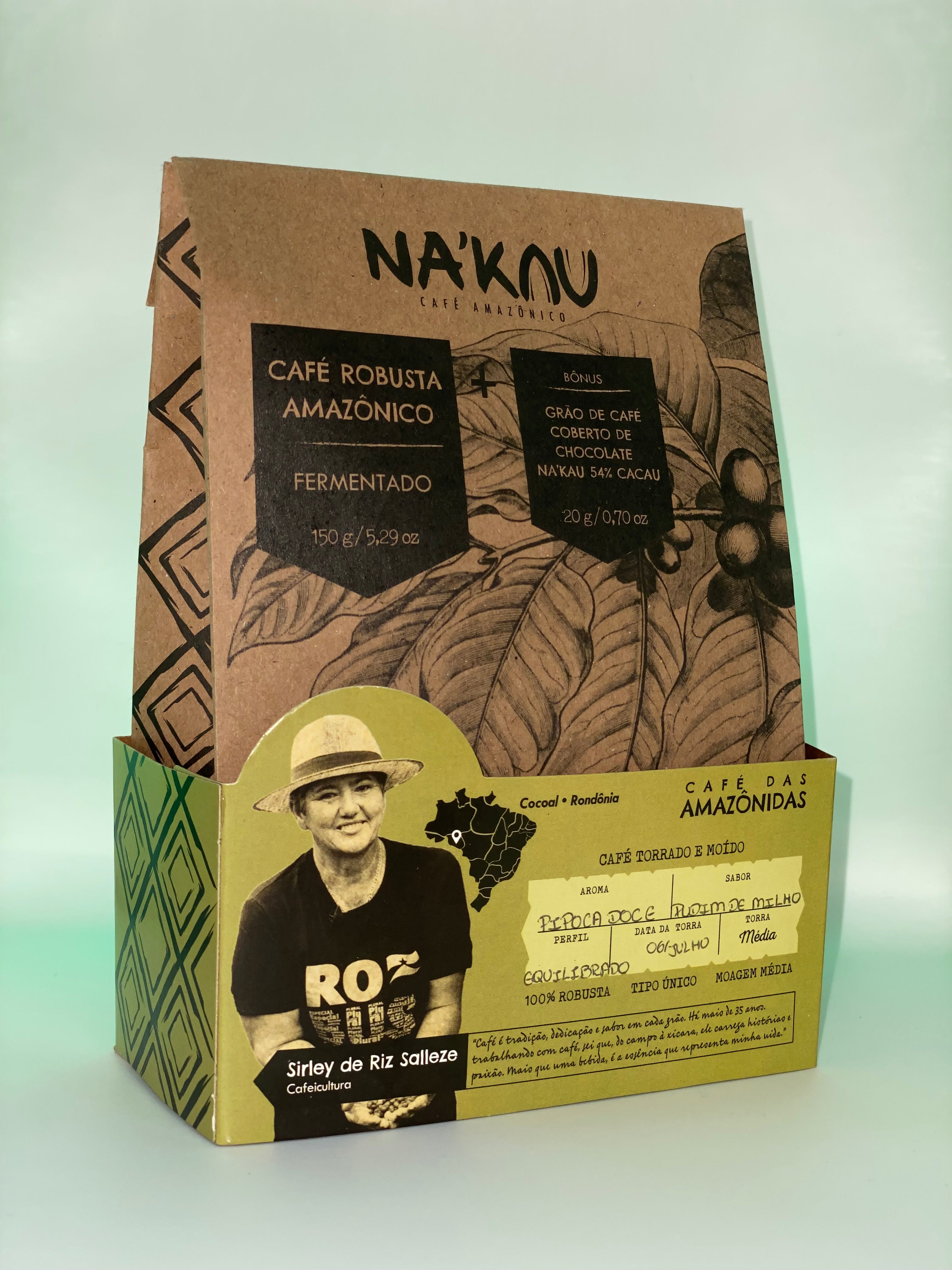 Cafe robusta amazônico fermentado