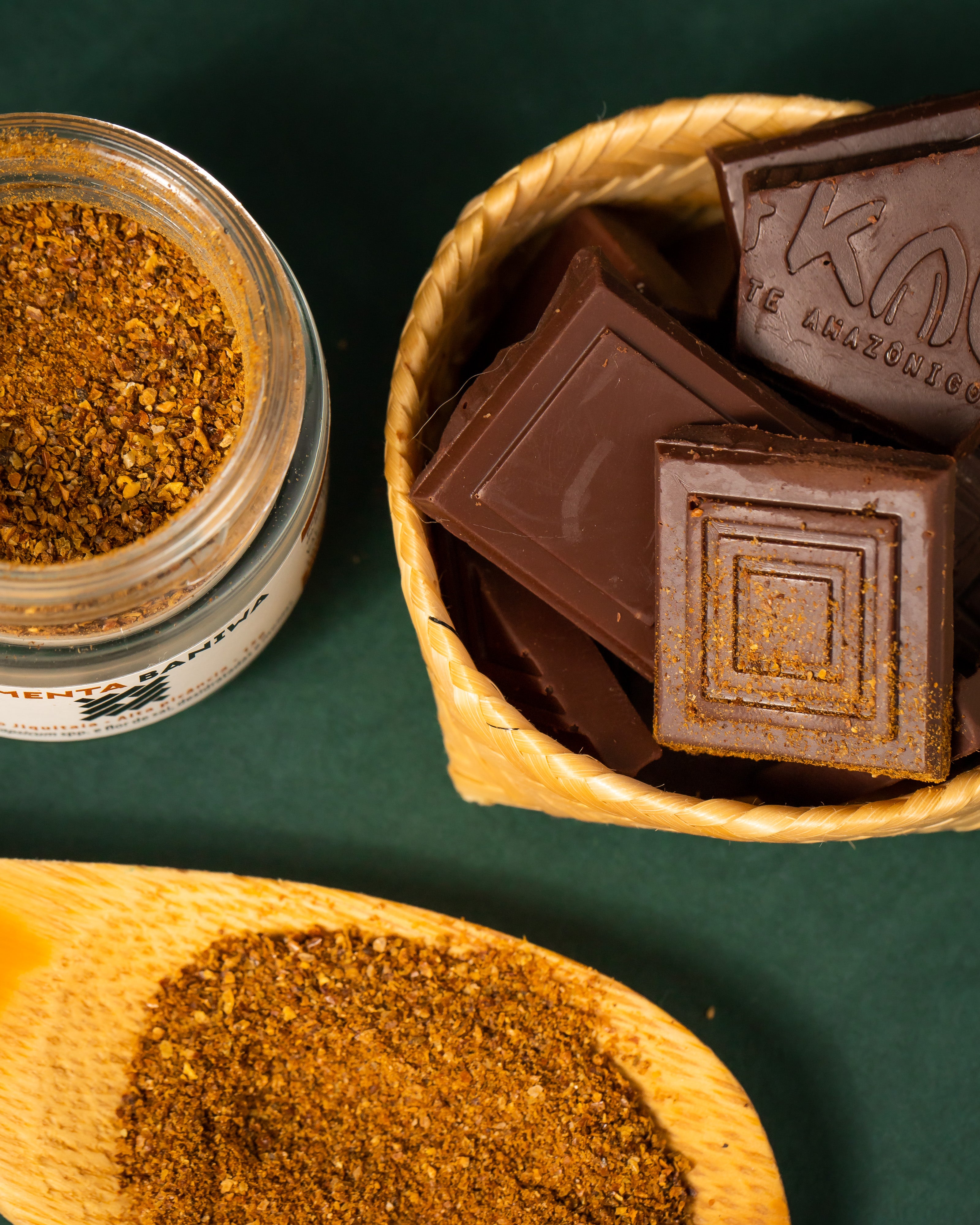 72% Cacau Orgânico com Pimenta Baniwa 40g