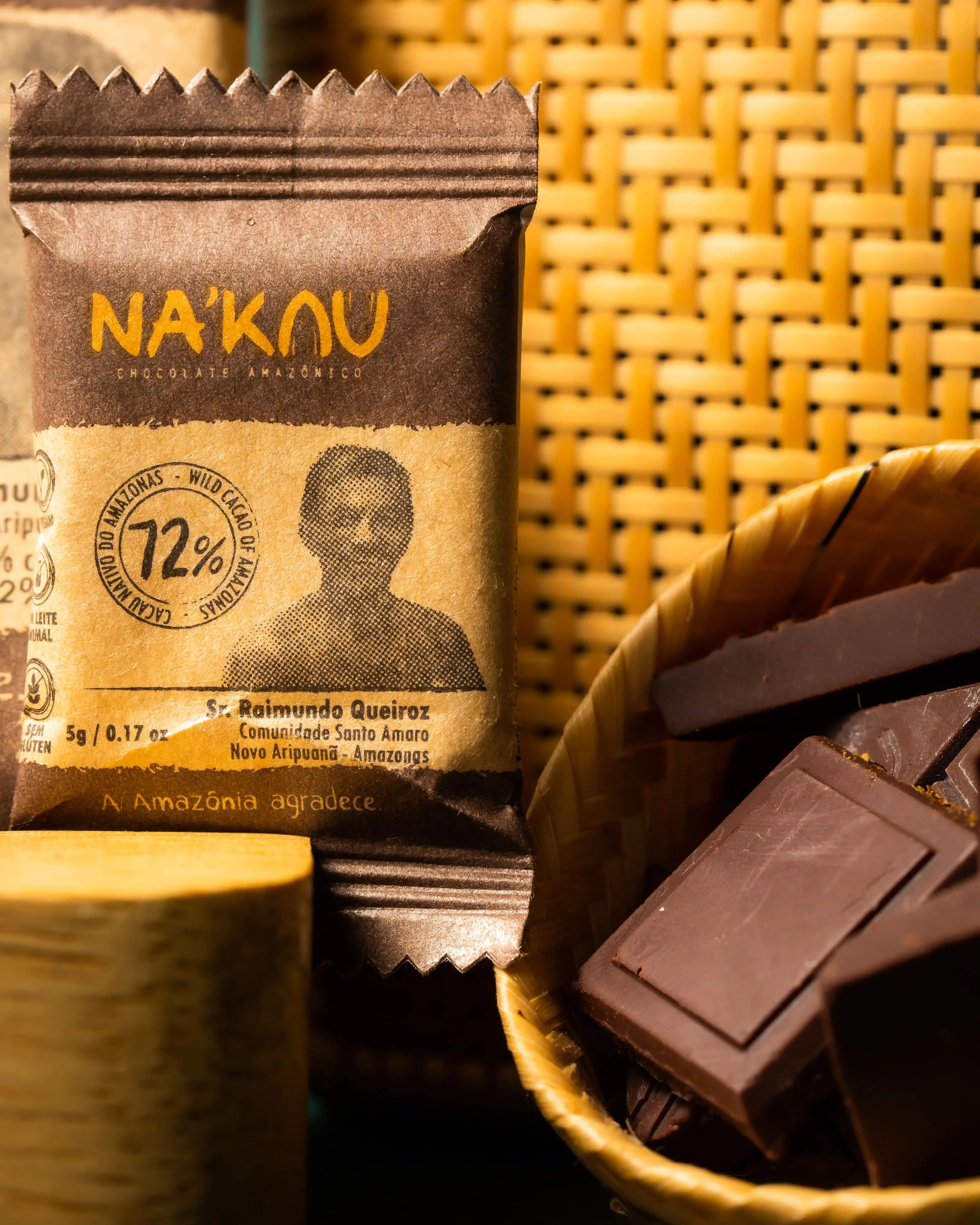 72% Cacau Orgânico 5g