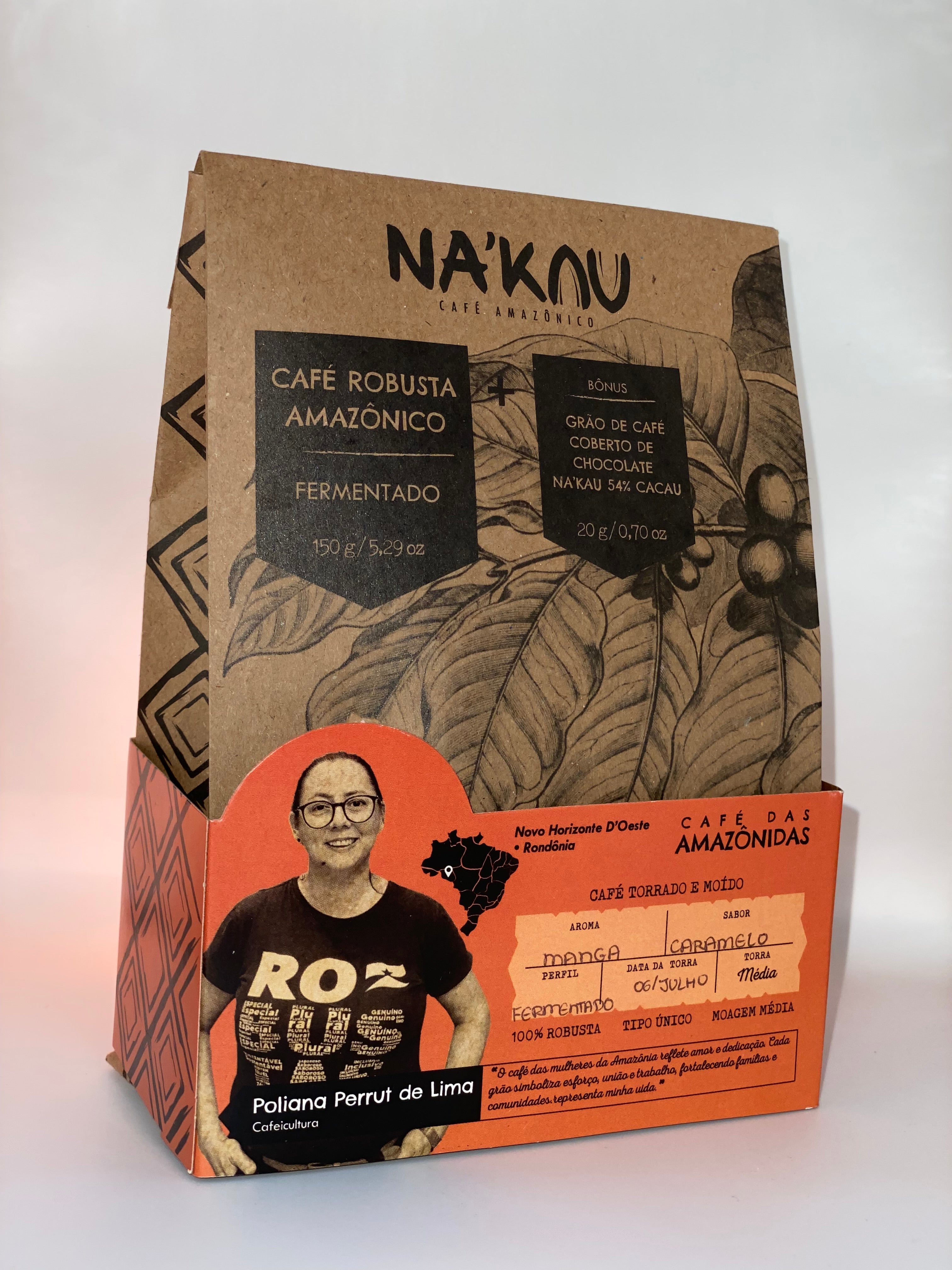 Café robusta amazônico fermentado