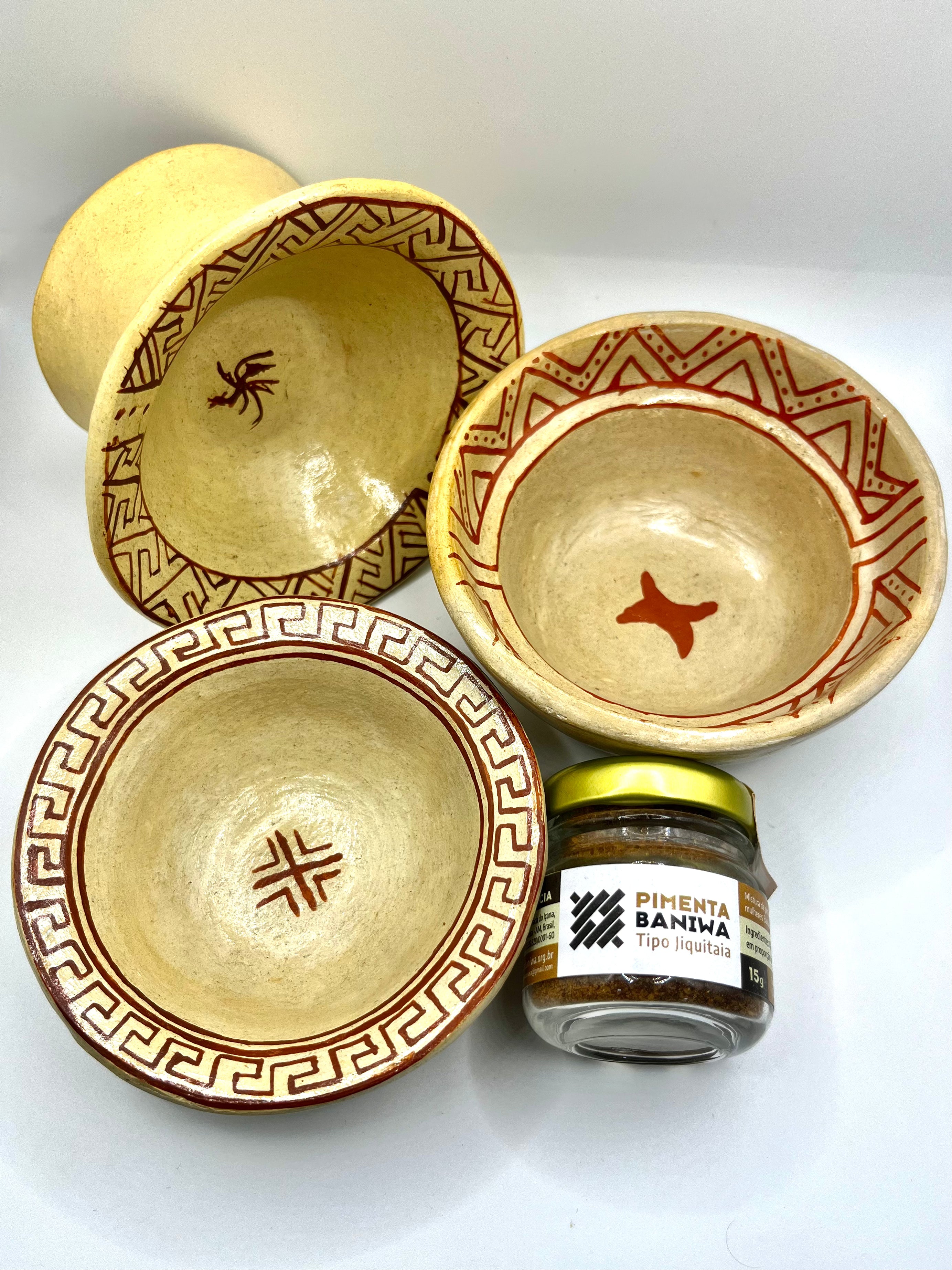 Pimenta Baniwa + 1 Cerâmica Baniwa (Aleatório)