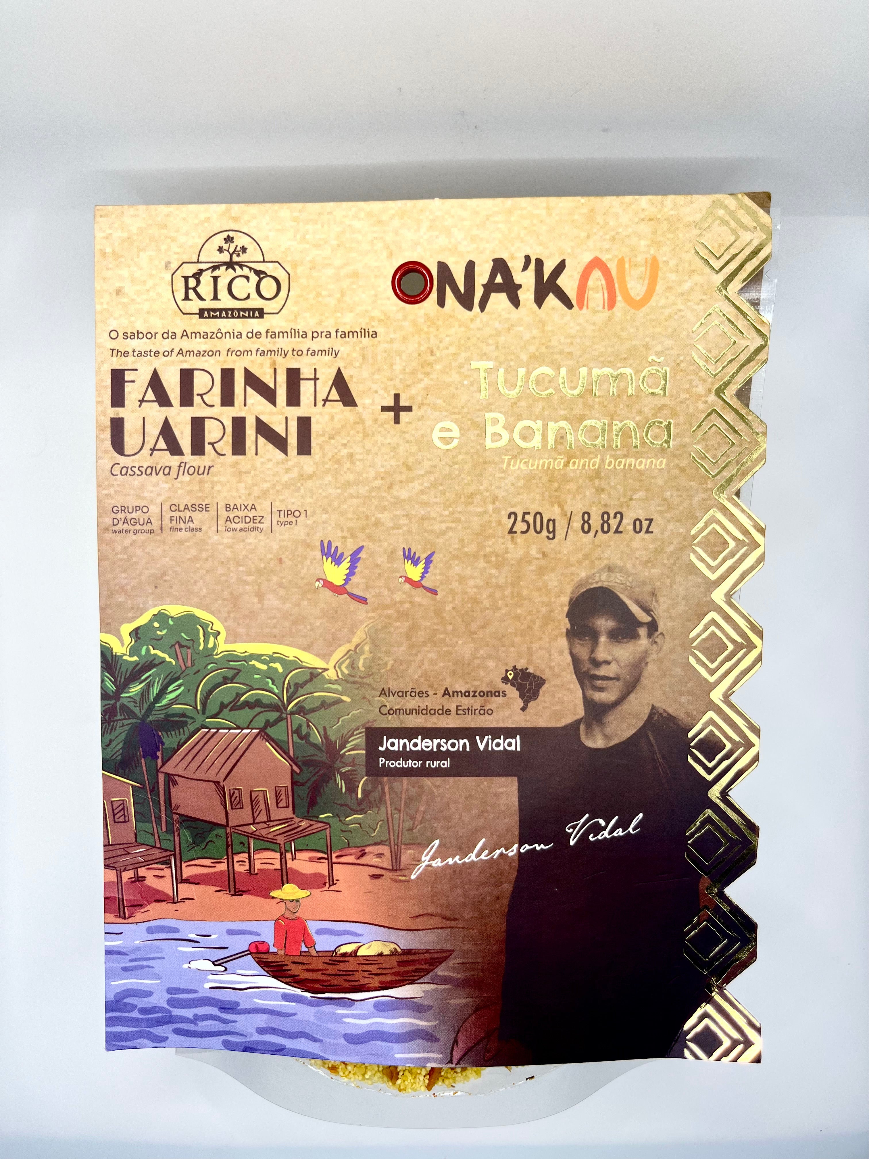 Farinha Uarini com Tucumã & Banana