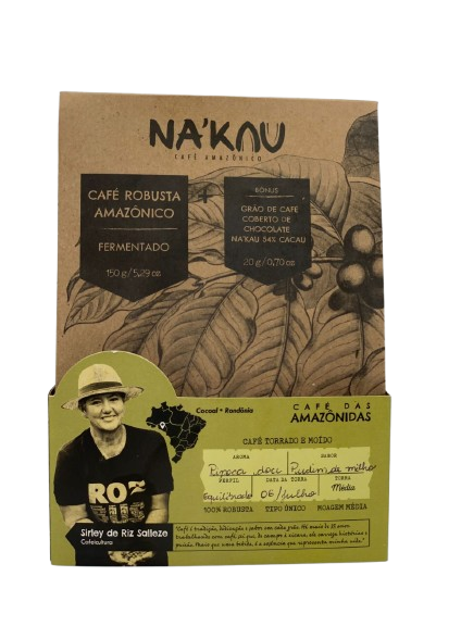 Cafe robusta amazônico fermentado
