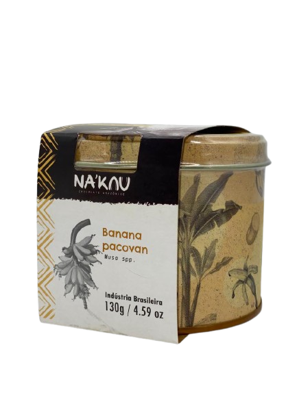 Banana Drageada com Chocolate 100%